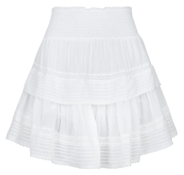 Neo Noir Kenia S Voile Skirt White (Forudbestil - lev. uge 20/21)