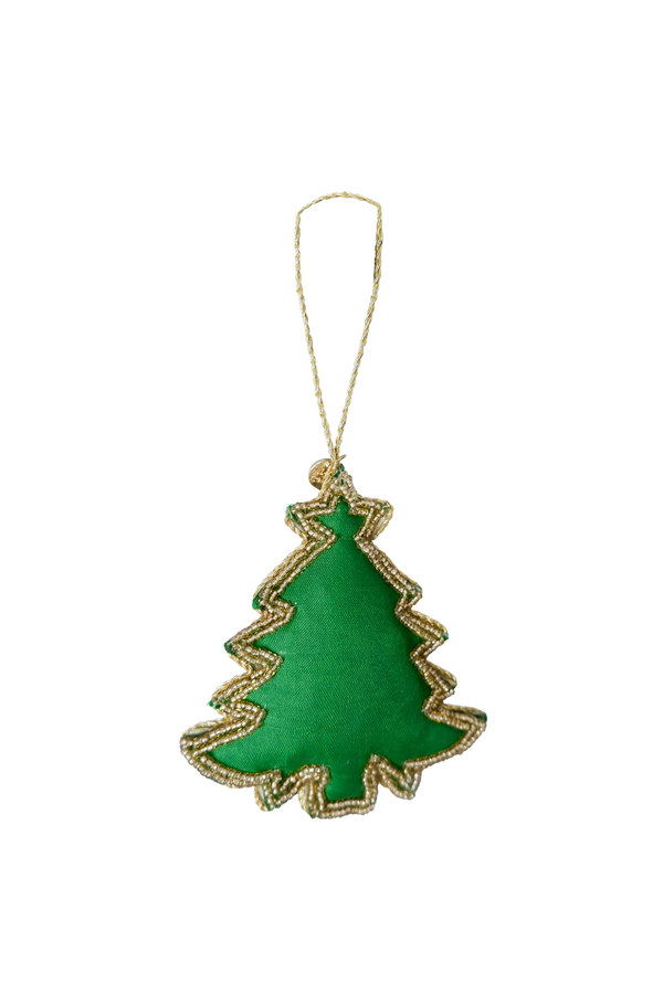 Black Colour Christmas Tree Ornament Green