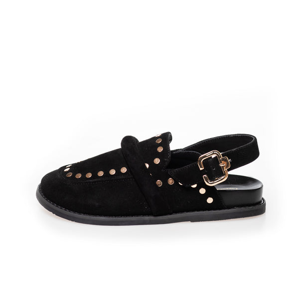 Copenhagen Shoes Milla Loafer Black Suede