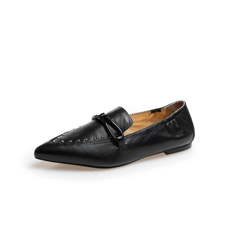 Copenhagen Shoes I Am Me Loafers Black Leather