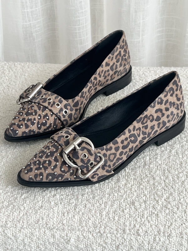 Copenhagen Shoes As The Move Ballerina Leopard (Forudbestilling lev. april)