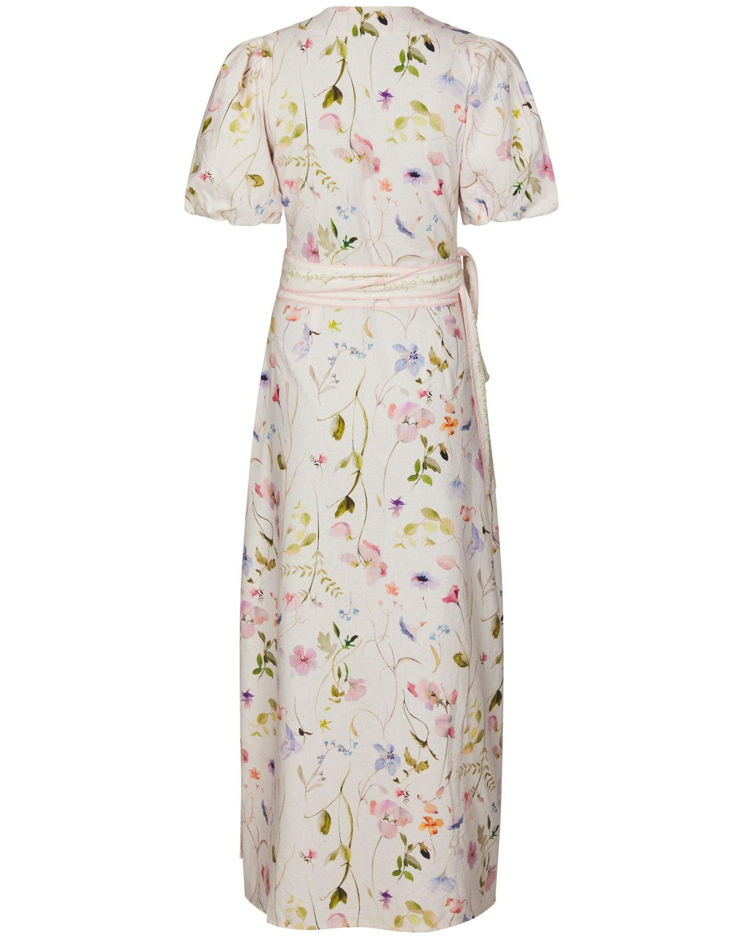 Clarine Flower Kjole Off White fra Neo Noir, festlig sommerlig kjole