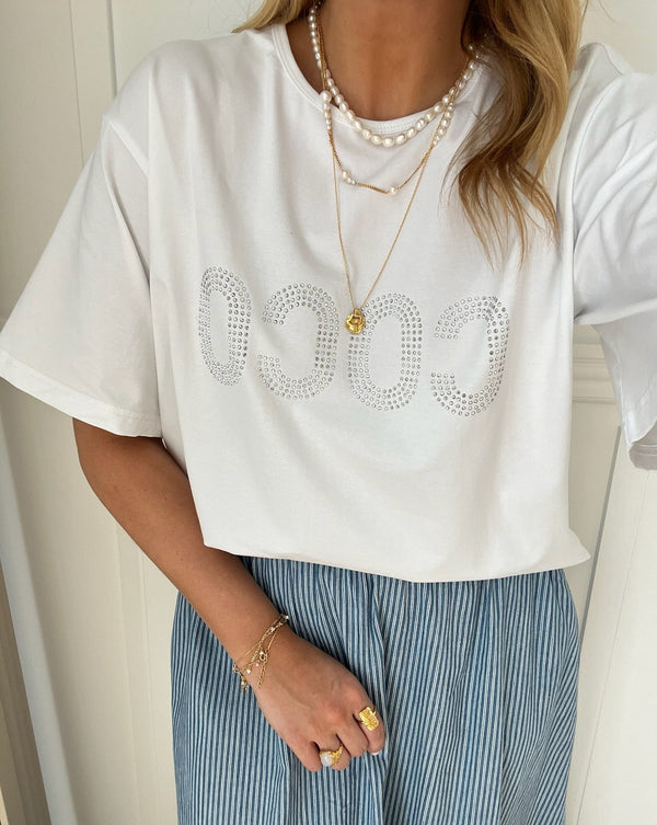 Co'Couture Coco Stone T-shirt White