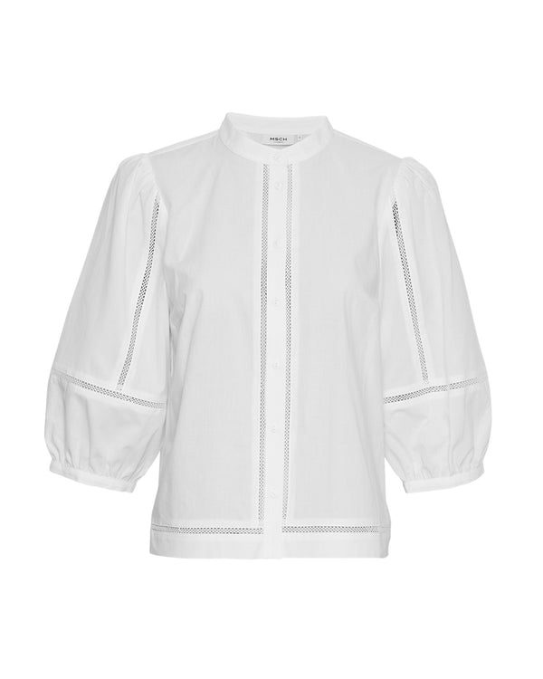 MSCH Copenhagen Erendia 2/4 Skjorte Bright White