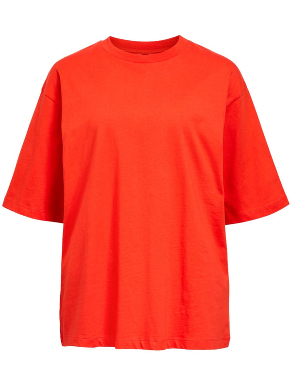 Object Gima 2/4 Oversize T-shirt Fiery Red / Col