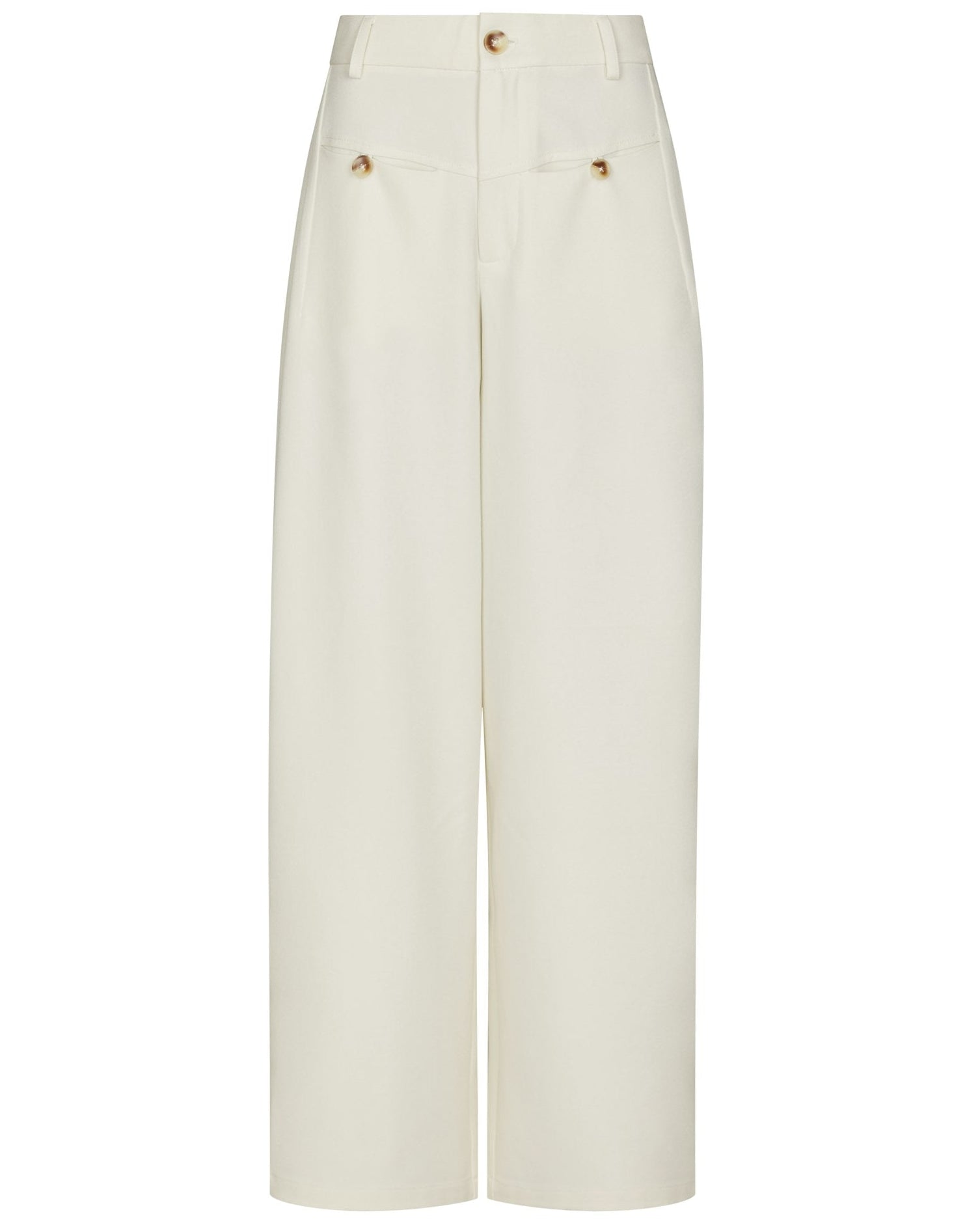 Massie Structure Bukser Off White fra Neo Noir, hvide bukser