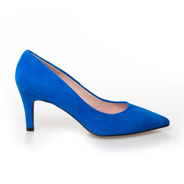 skrive et brev Perth Blackborough Kridt Siesta Pumps Cobalt Blue - Copenhagen Shoes | Me & Eliza