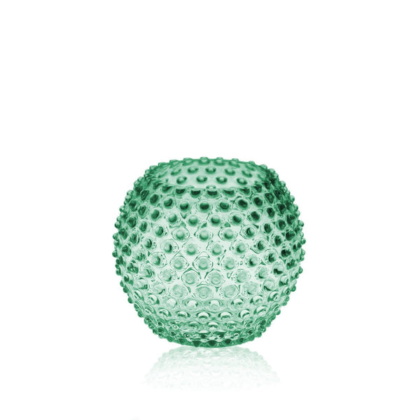 Anna Von Lipa Hobnail Globe Vase 18 cm Light Green