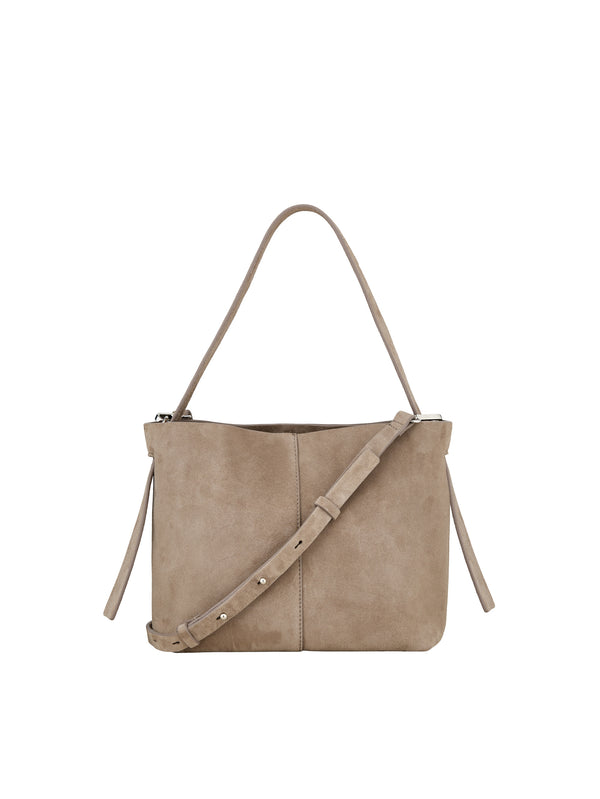 Becksöndergaard Suede Fraya Small Taske Moral Gray