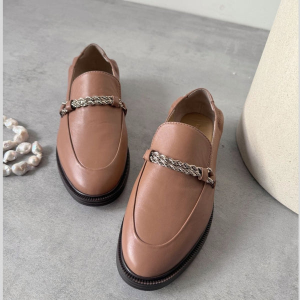 Copenhagen Shoes Love And Walk Loafers Cappuccino