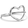 Enamel Organic Heart Ring