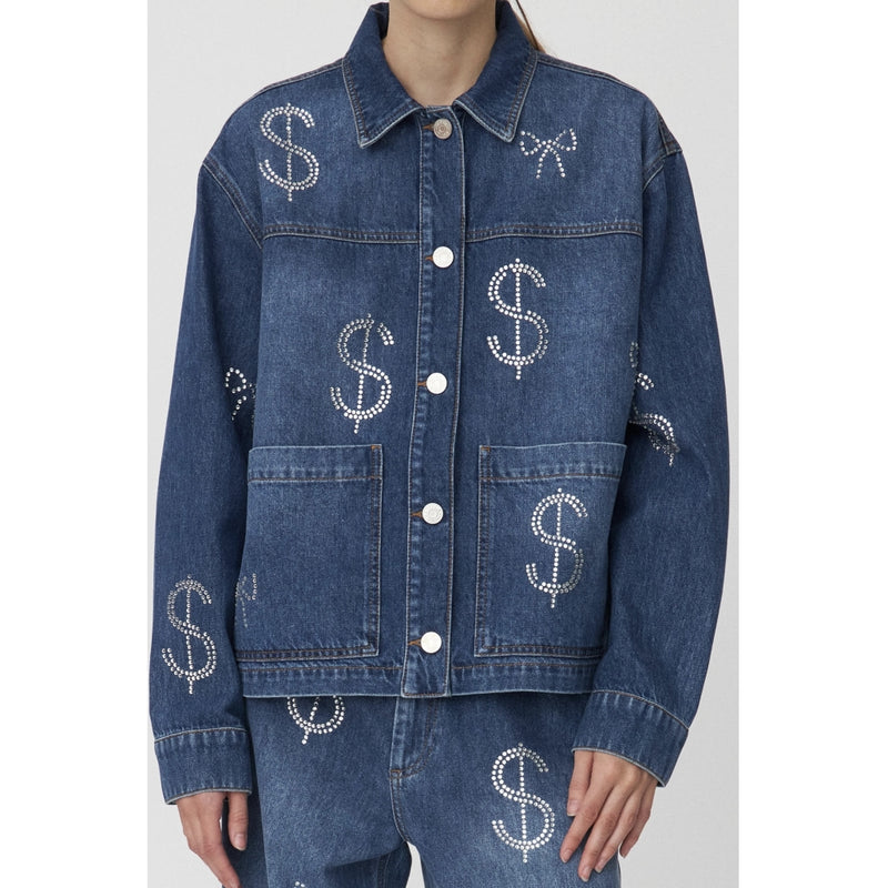 Stella Nova Million Dollar Baby Skjorte Washed Denim Blue