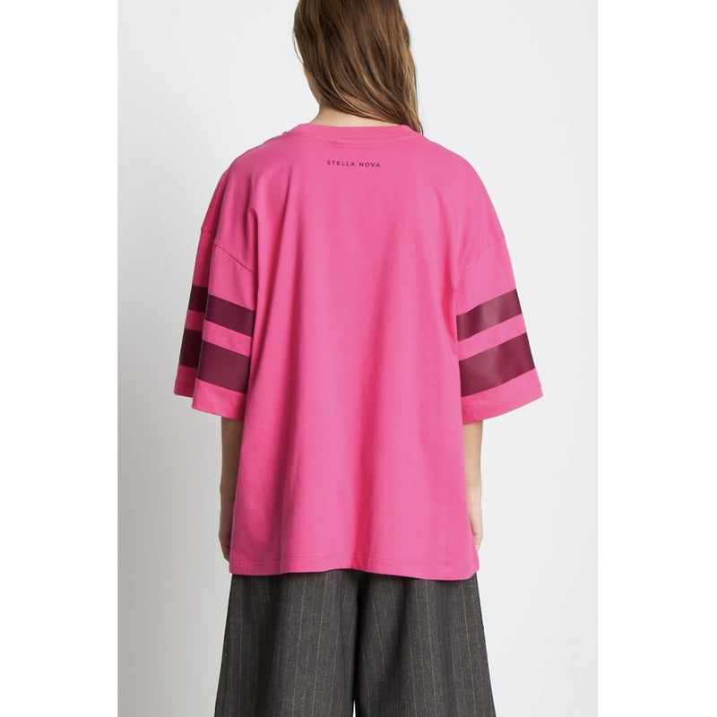 Stella Nova Savannah Oversize T-shirt Pink