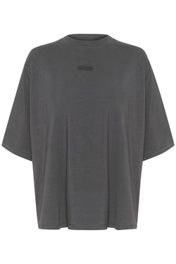 Gestuz Sami Emb T-shirt Gray Pinstripe