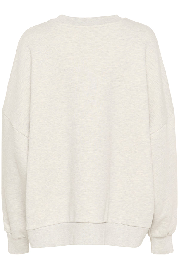 Gestuz Lulla Sweatshirt Light Grey Melange