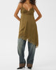 Gestuz Lalou Kjole Military Olive