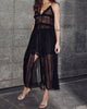 Haute L'Amitié New Lace Tie Kjole Black