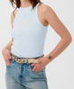 Gestuz Drew Logo Tank Top 2.0 Blue Finch