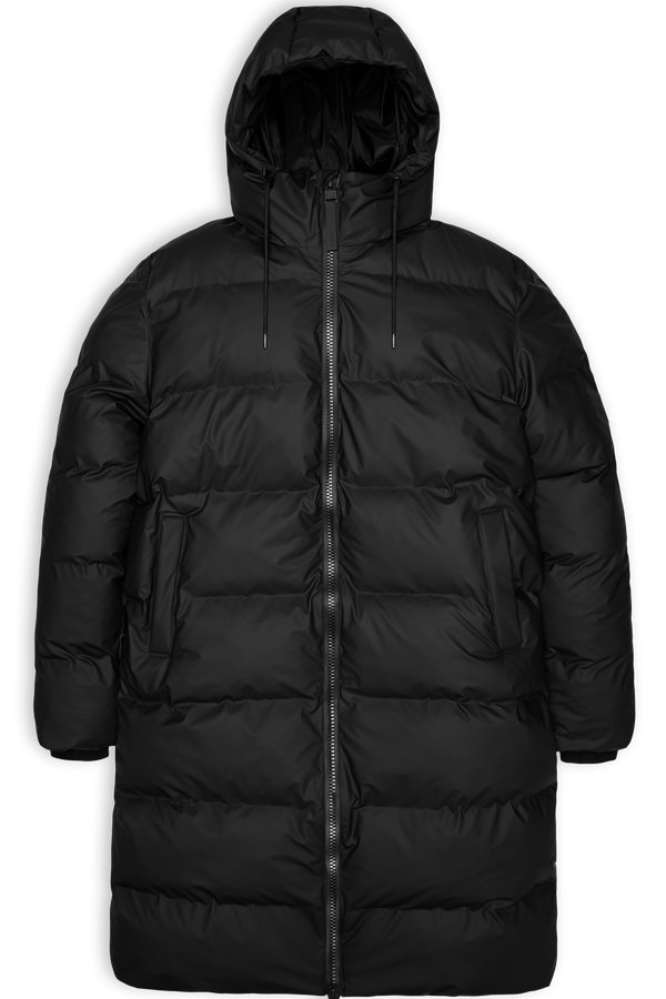 Rains Alta Long Puffer Jakke W3T4 Black