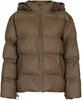 Neo Noir Fox C Puffer Jakke Dark Taupe