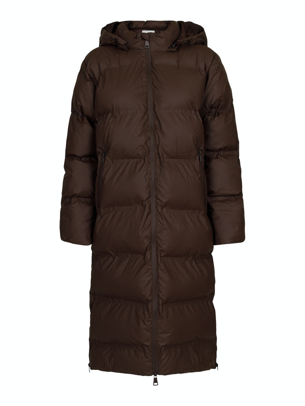 Neo Noir Viviana C Puffer Jakke Mocca