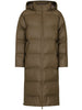 Neo Noir Viviana C Puffer Jakke Dark Taupe