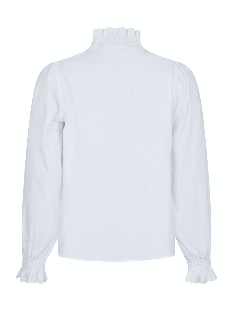 Neo Noir Brielle Solid Skjorte White