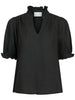 Neo Noir Odesa Linen Bluse NOS25 Black