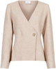 Neo Noir Marie Louise Knit Cardigan Sand Melange