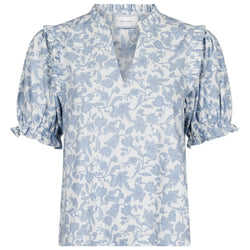 Neo Noir Rosalie Garden Elegance Bluse Light Blue