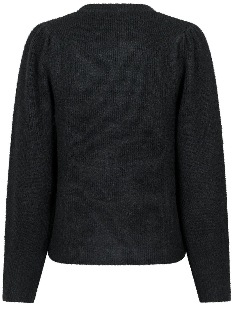 Neo Noir Nuna Knit Cardigan Black (Forudbestil - lev. Midt oktober)