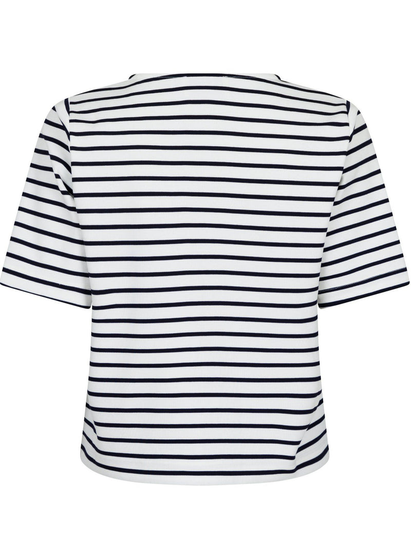 Neo Noir Soanie Stripe T-shirt Navy (Forudbestil - lev. uge 26)