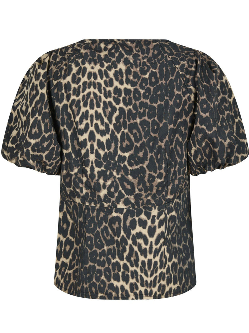 Neo Noir Irina Leo Bluse Leopard