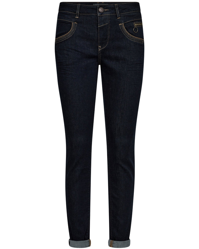 Mos Mosh Naomi Rinse Jeans Dark Blue