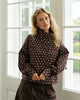 Neo Noir Callisa Dot Jakke Brown
