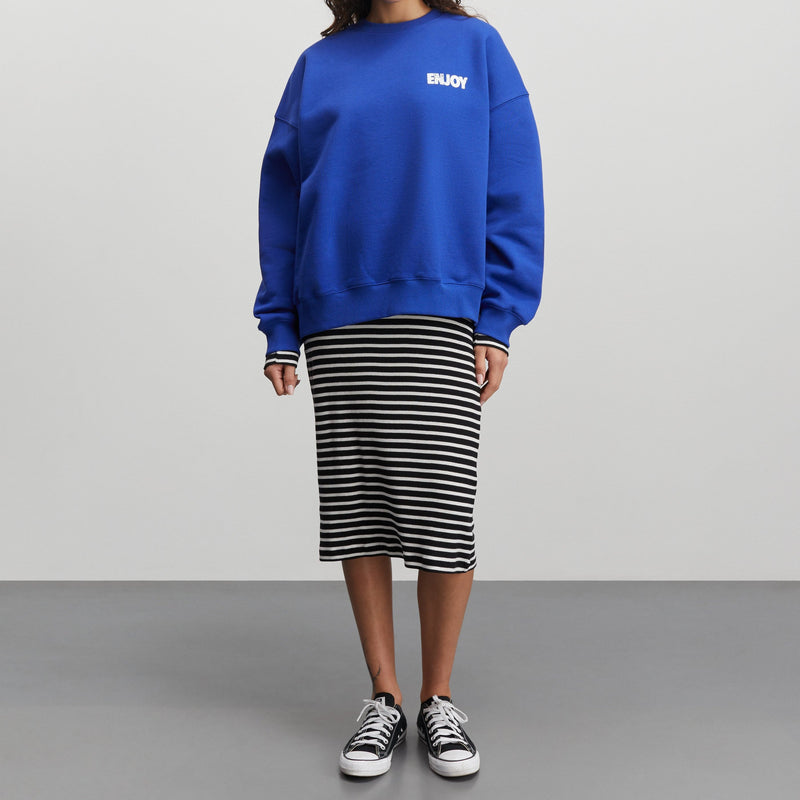 Mads Nørgaard Organic Sweat Atli Sweatshirt Bluing