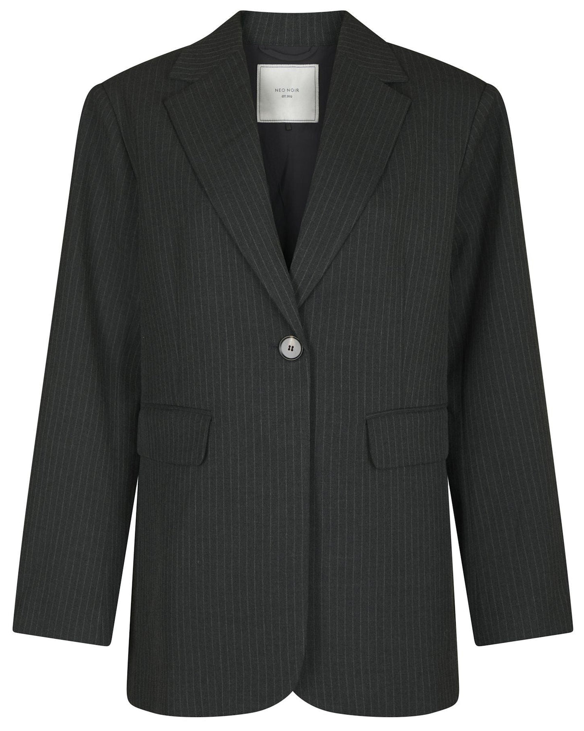 Neo Noir Aarielle Slim Pinstripe Blazere 4