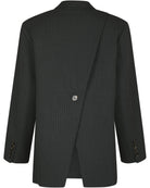 Neo Noir Aarielle Slim Pinstripe Blazere 5