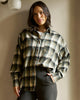 Neo Noir Dalma Flannel Check Skjorte Army (Forudbestilling lev. oktober)