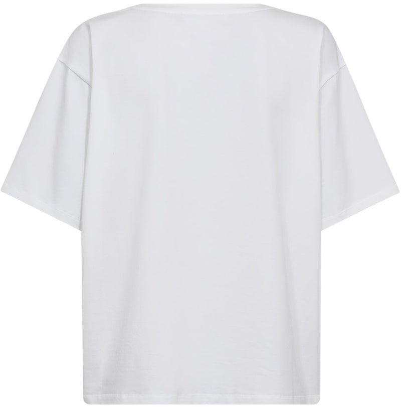 Co'Couture Multi Lips Oversize T-shirt White