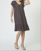 Co'Couture Sunrise Crop Kjole Mocca