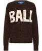 Ball Stacy Rib Logo Strik Coffee Bean
