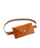 Plissé Toluca Bælte Taske Cognac