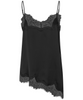Second Female Lacia Strap Top Black