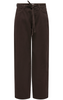 Only Gianna MW Straight Denim Jeans Dark Brown Denim
