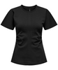Only Marie SS Ruching Top Black NOA25