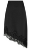Neo Noir Fiora Lace Nederdel Black