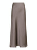 Neo Noir Vicky Heavy Sateen Nederdel Warm Grey NOS25