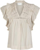 Neo Noir Jayla S Voile Top Ivory NOS25 (Forudbestilling lev. marts)