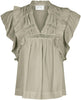 Neo Noir Jayla S Voile Top Smoke Green NOS25 (Forudbestilling lev. maj)